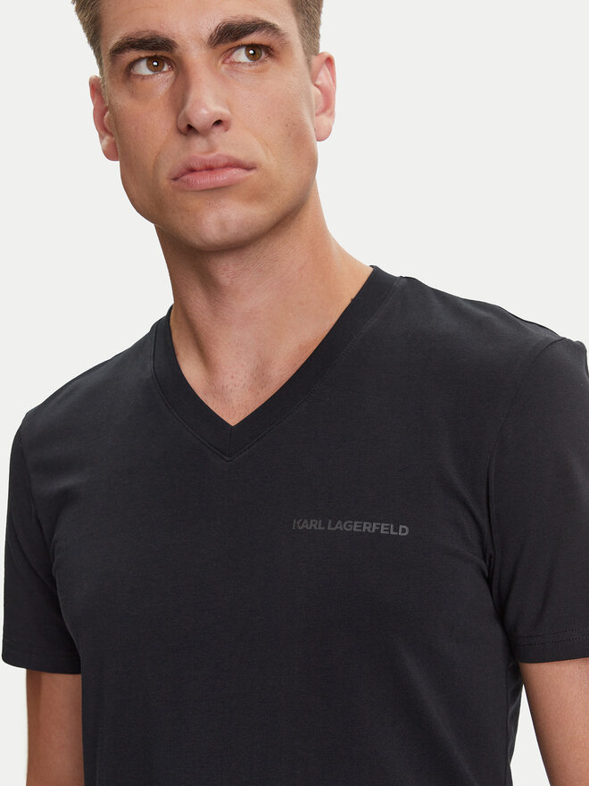 KARL LAGERFELD KARL LAGERFELD Pack de 2 camisetas A3M47006 De color Slim Fit