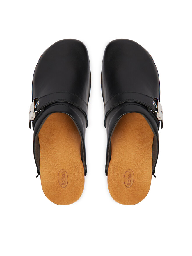 Scholl Pantoletten Scholl Pescura Clog F32325 Schwarz