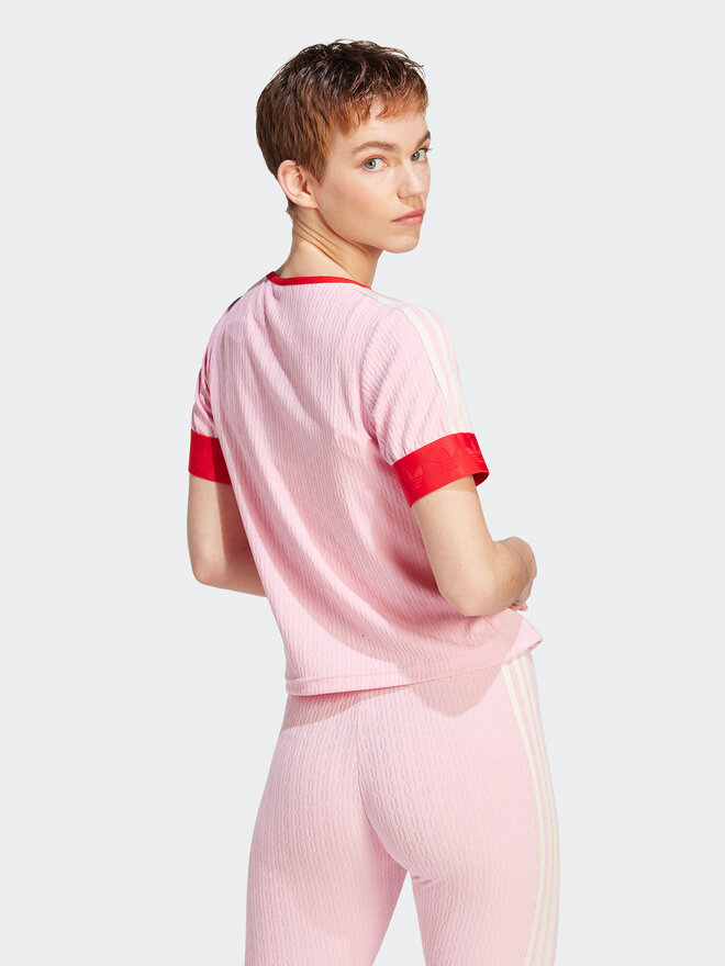 adidas adidas Marškinėliai IK7845 Rožinė