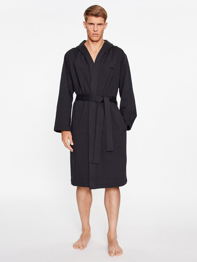 BOSS Boss Bademantel Be Bold Robe 50501663 Schwarz