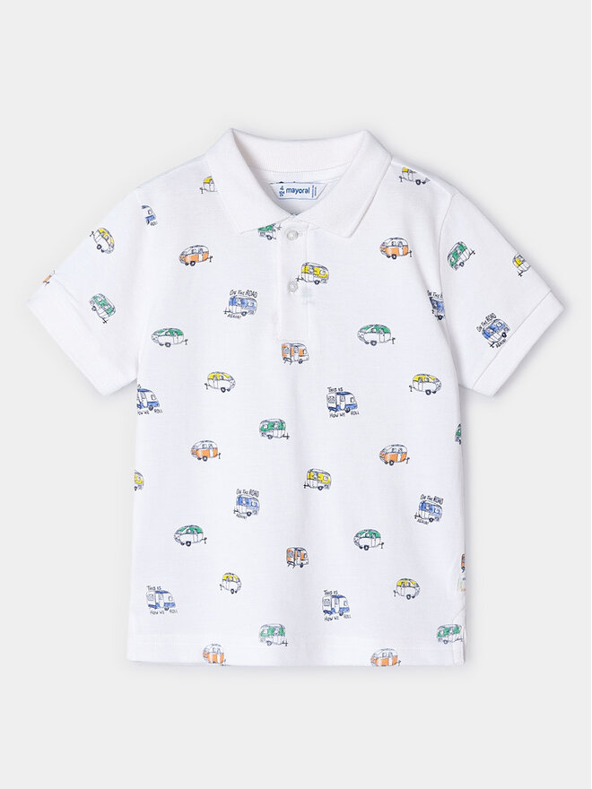 Mayoral Mayoral Poloshirt 3107 Weiß Regular Fit