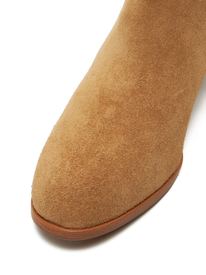 LAUREN RALPH LAUREN Členková obuv Lauren Ralph Lauren 802942518001 Hnedá