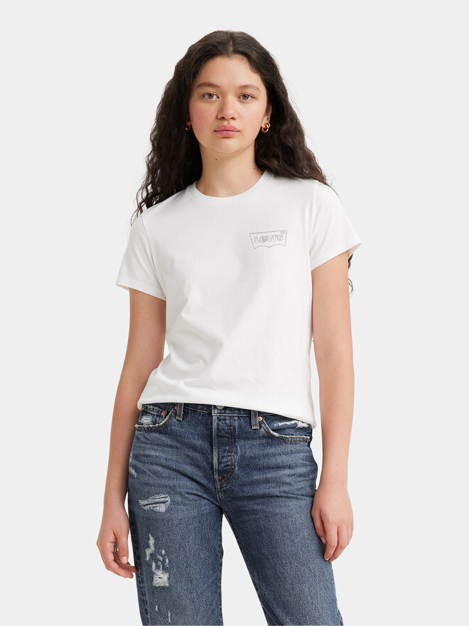 Levi's® Levi's® Marškinėliai The Perfect 17369-2434 Balta Standard Fit