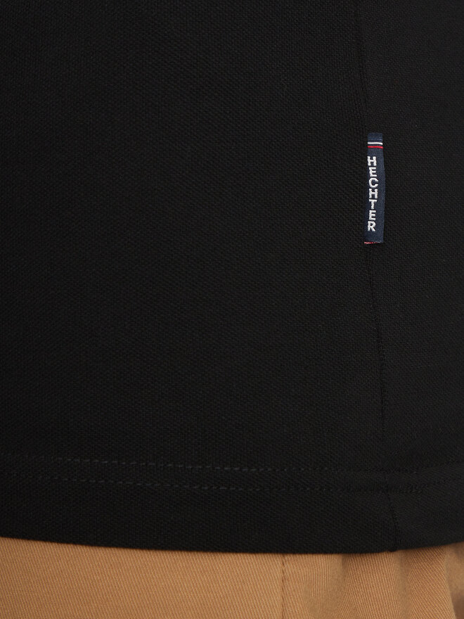 Hechter Paris Hechter Paris Polo Pique H-Eco 74004 151902 Μαύρο Regular Fit