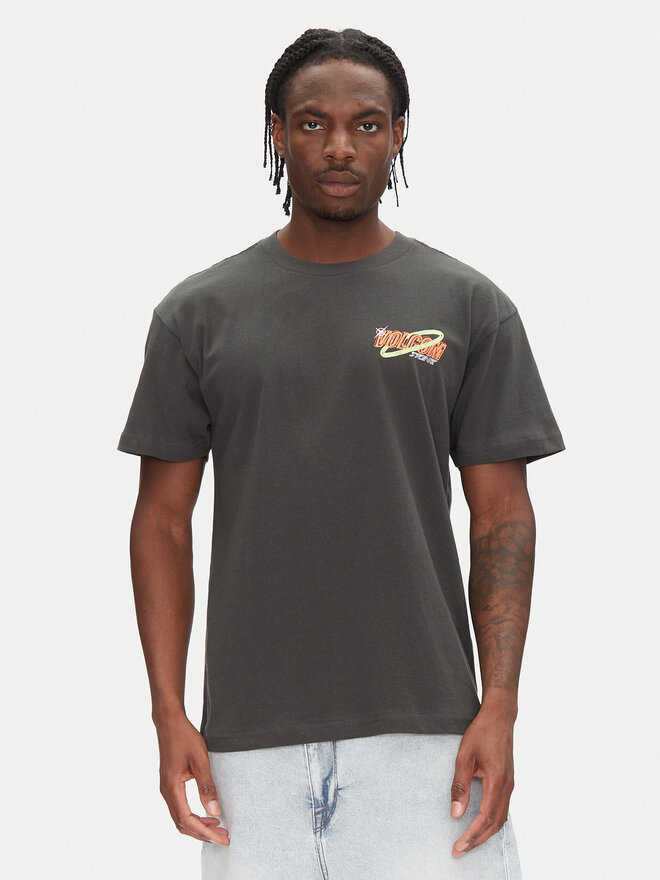 Volcom Volcom Футболка Filip Rygalski A4312504 Сірий Loose Fit