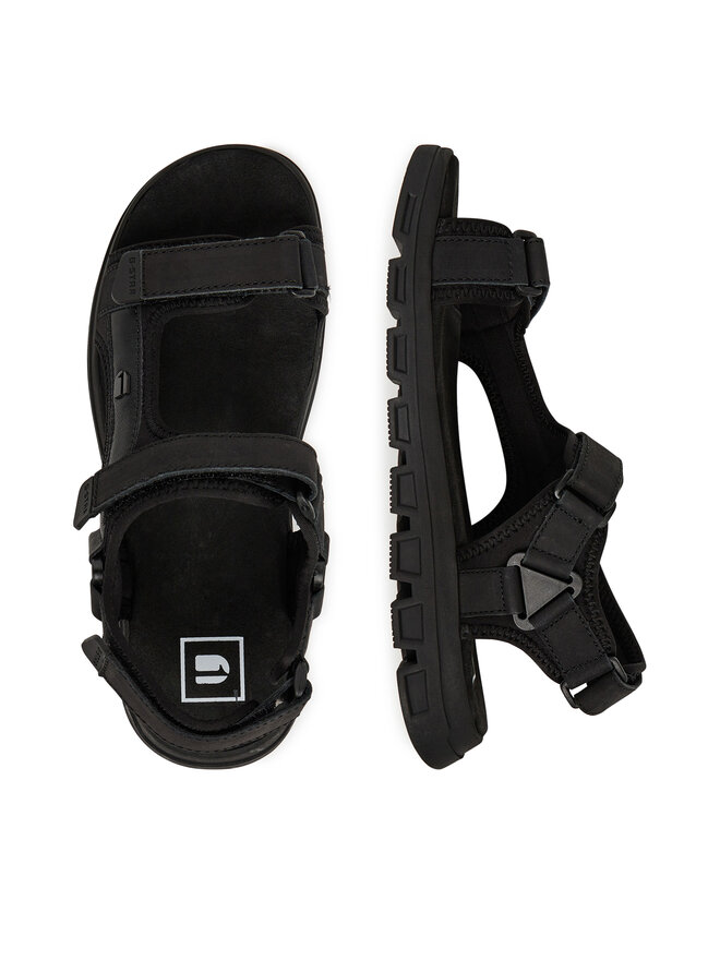 G-Star Raw Sandały G-Star Raw ZAC-12 MI08 Czarny