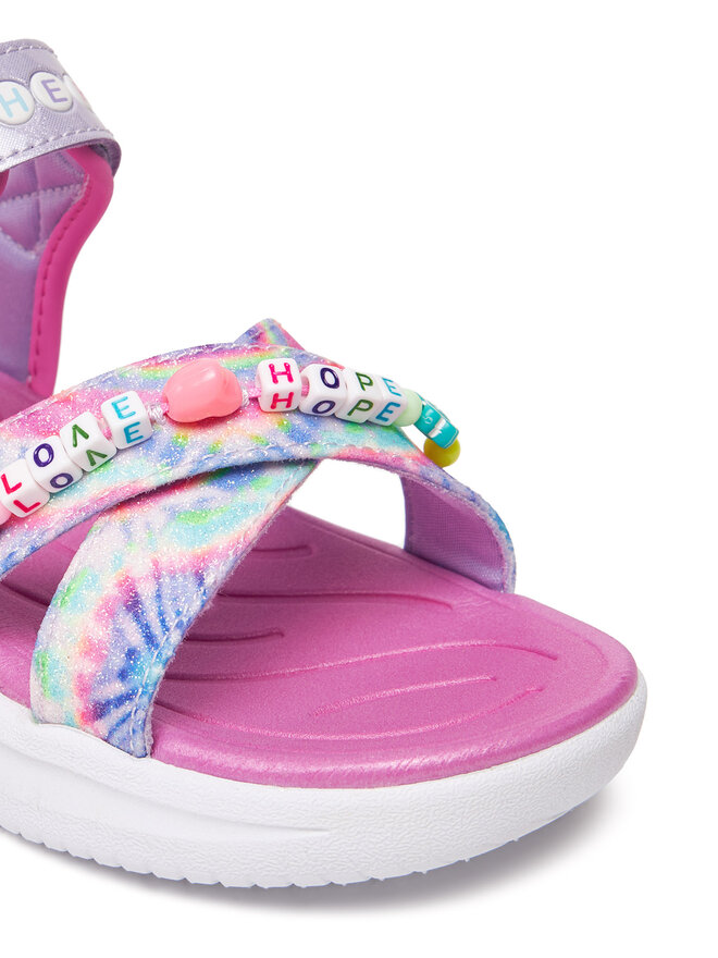 Skechers Sandály Skechers Jumpsters Sandal-Tie Dye Bffs 303045L/LVMT Fialová