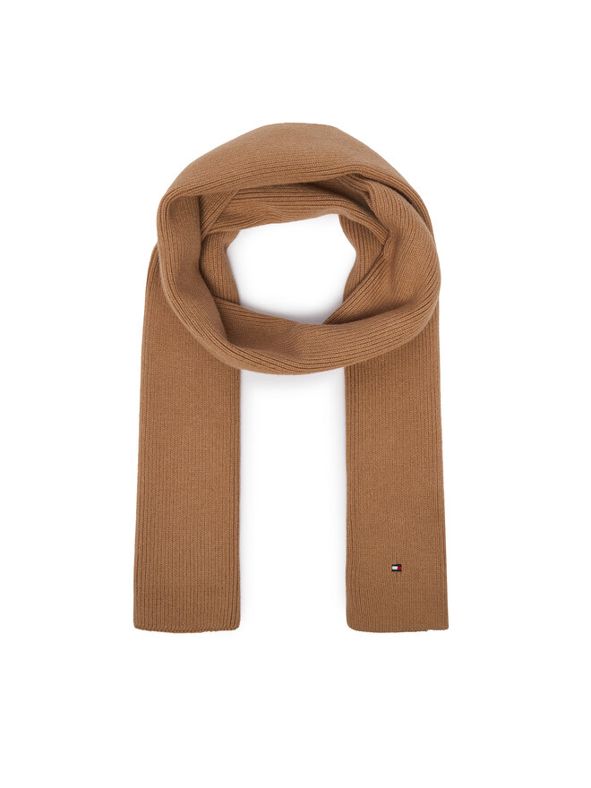 Tommy Hilfiger Schal Tommy Hilfiger Flag AW0AW19120 Beige