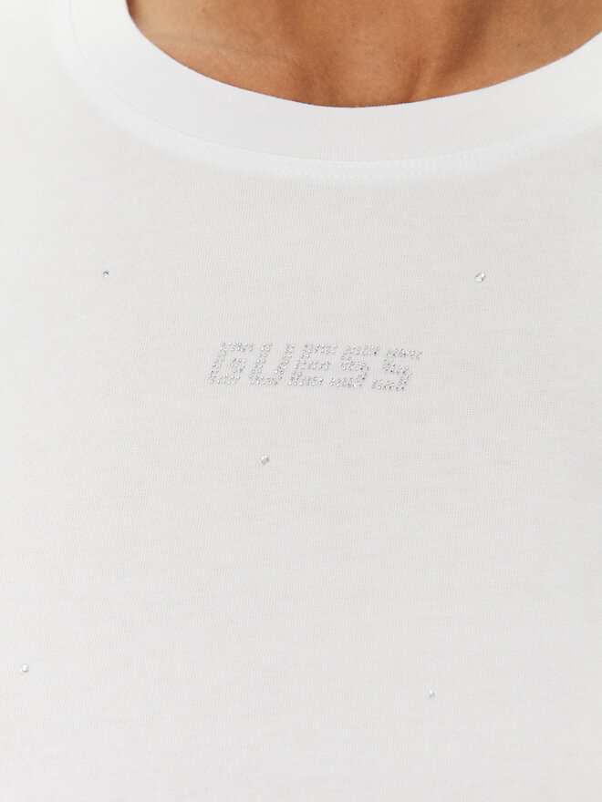 Guess Guess Camiseta V5GI00 I3Z14 Blanco Boxy Fit