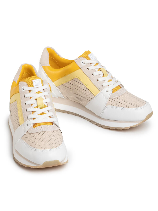 MICHAEL Michael Kors Снікерcи MICHAEL Michael Kors Billie Trainer 43T0BIFS2L Бежевий