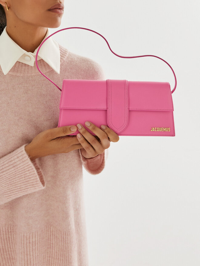Сумка JACQUEMUS Le Bambino Long 221BA013-3060 Рожевий | evzuttya