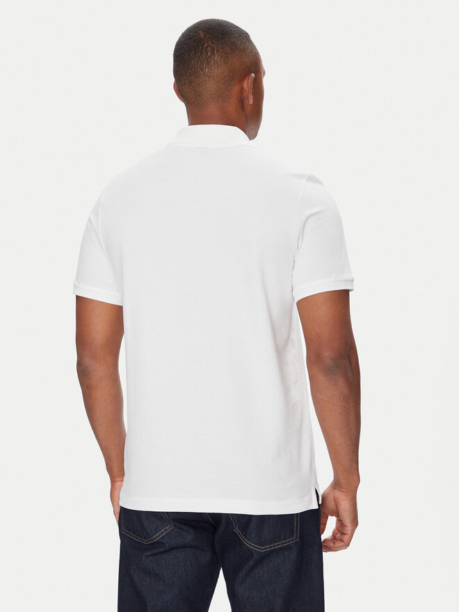 Moose Knuckles Moose Knuckles Poloshirt Everett M34MT712 Weiß Slim Fit