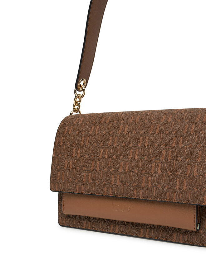 TOUS Τσάντα TOUS Audree Tous Buckles Silhouette 2002204143 Καφέ