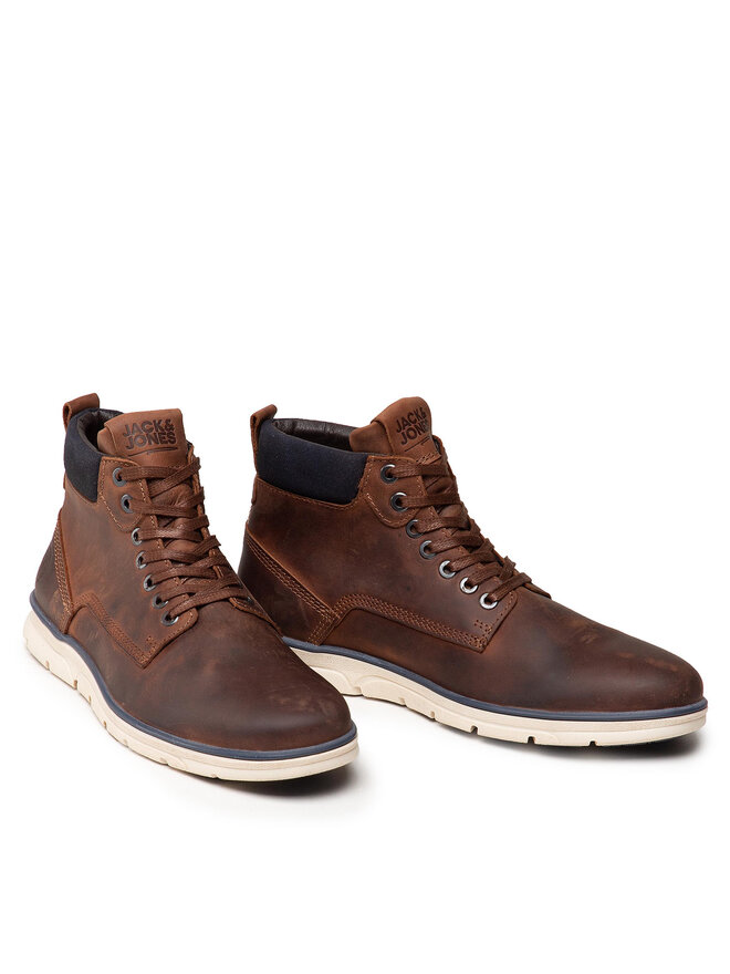 Jack & Jones Черевики Jack & Jones Jfwtubar 12159513 Коричневий