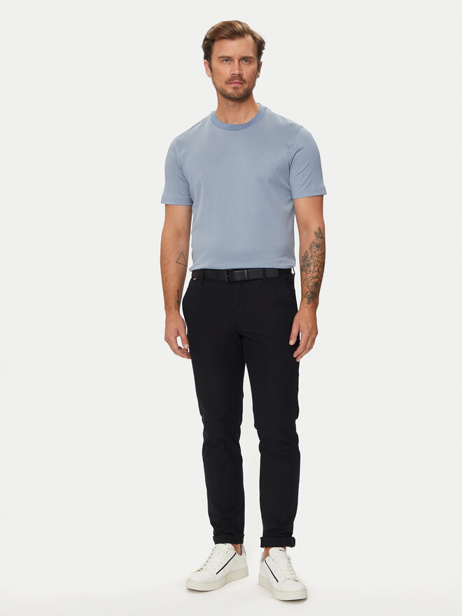 BOSS Boss Футболка H-Tiburt 431 50518539 Голубий Regular Fit