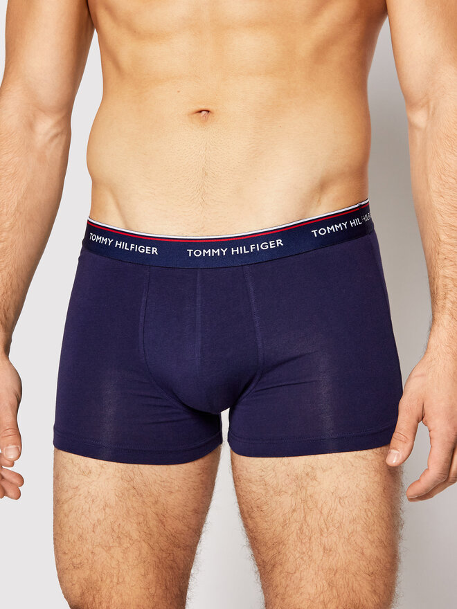 Tommy Hilfiger Tommy Hilfiger Set 3 parov boksaric 3P Trunk 1U87903842 Mornarsko modra