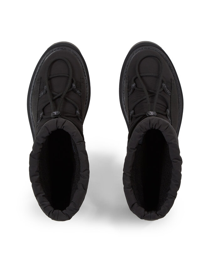 Calvin Klein Jeans Botas de nieve Calvin Klein Jeans Flatform Snow Boot Nylon Wn YW0YW01146 Negro