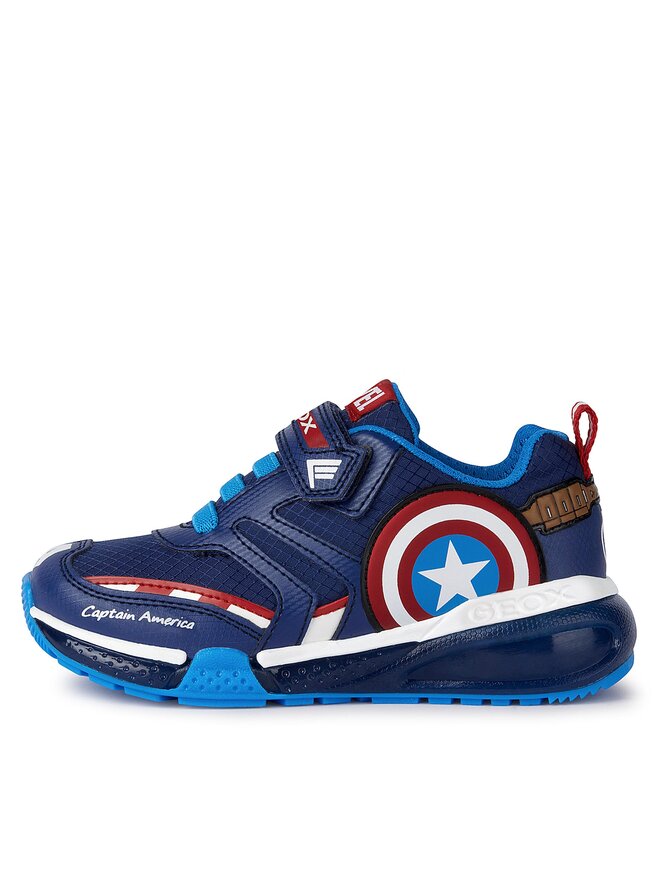 Sneakers Geox MARVEL J Bayonyc Boy J36FEC 0FU50 C0735 S Blu scuro ...