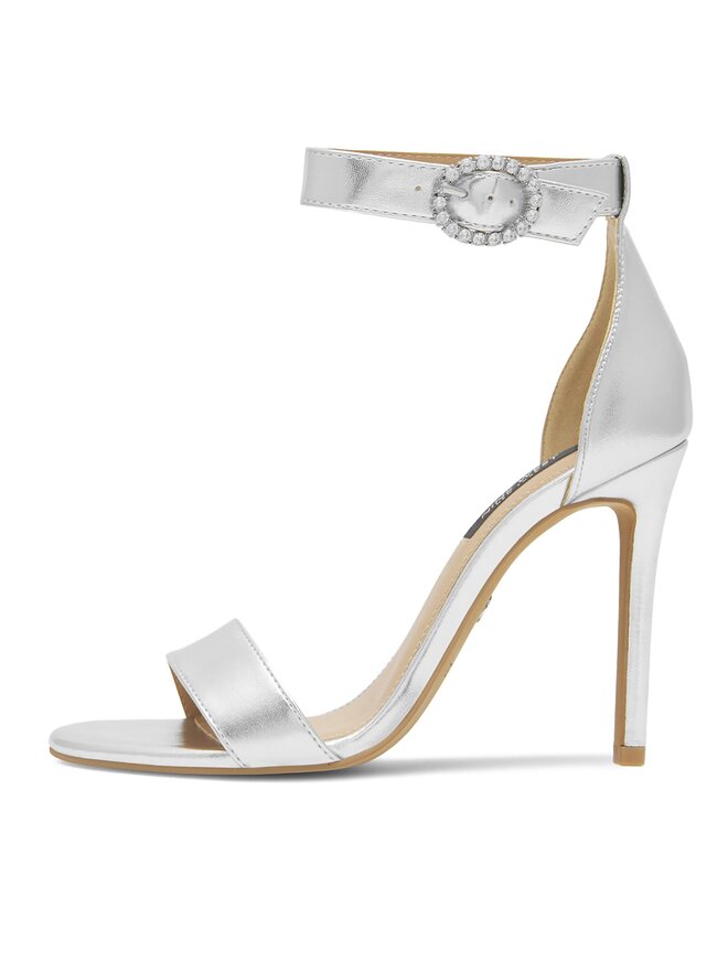 Nine West Sandały Nine West WFA2646-1 Srebrny