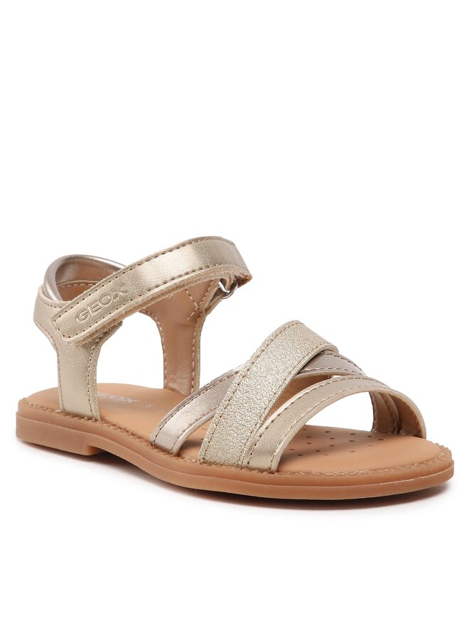 Geox Сандали Geox J Sandal Karly Girl J5235D0NFHIC2010 M Златист