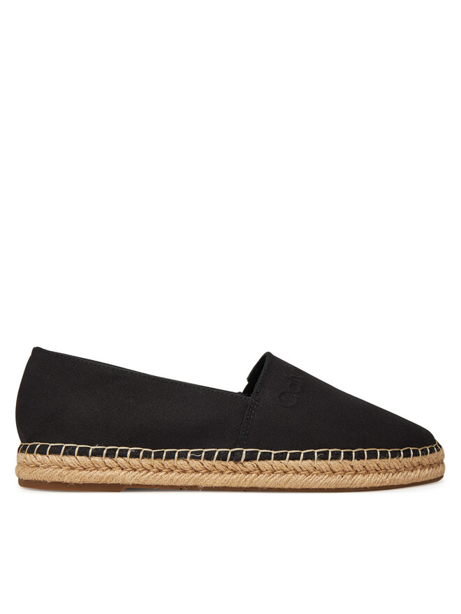 Calvin Klein Espadrile Calvin Klein Espadrille Cv Logo HM0HM01808 Negru