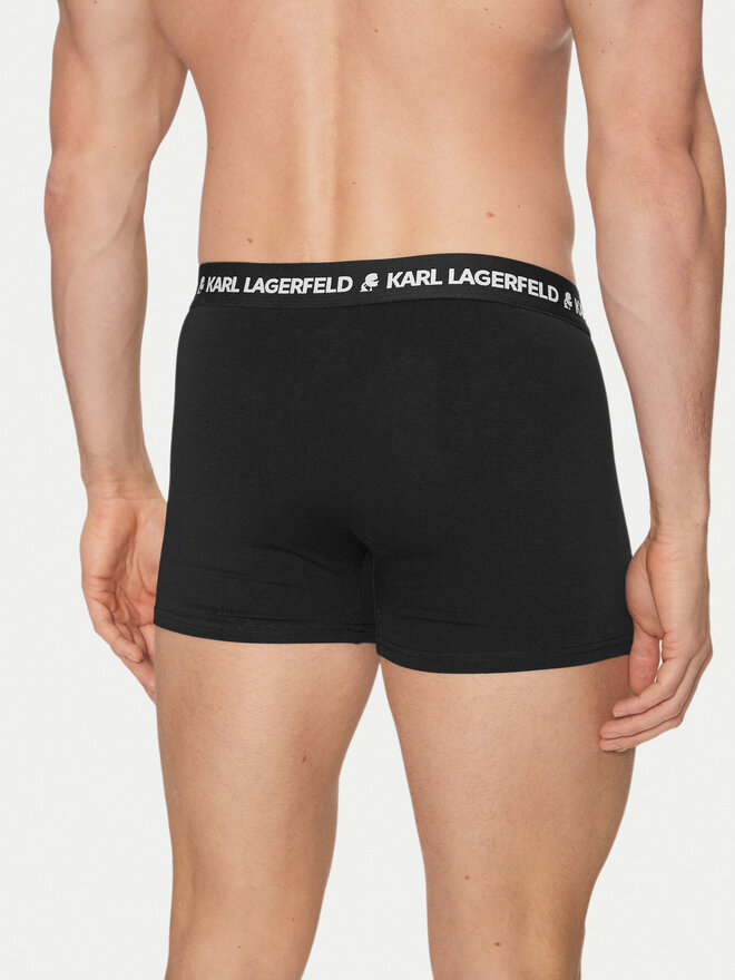 KARL LAGERFELD KARL LAGERFELD 3 darab boxer A1M47151 Fekete