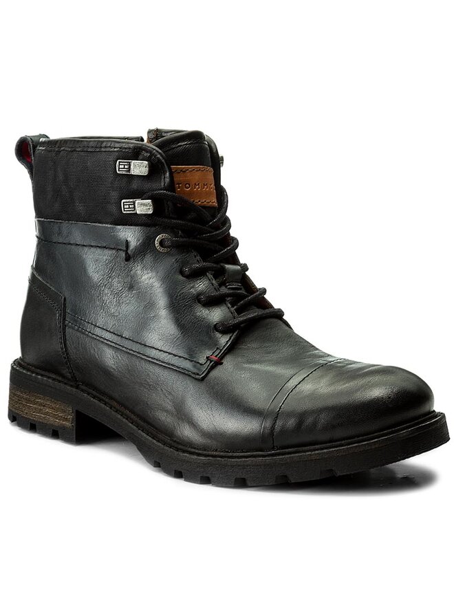 Botas altas Tommy Hilfiger Curtis 13A FM0FM00711 Gris zapatos.es