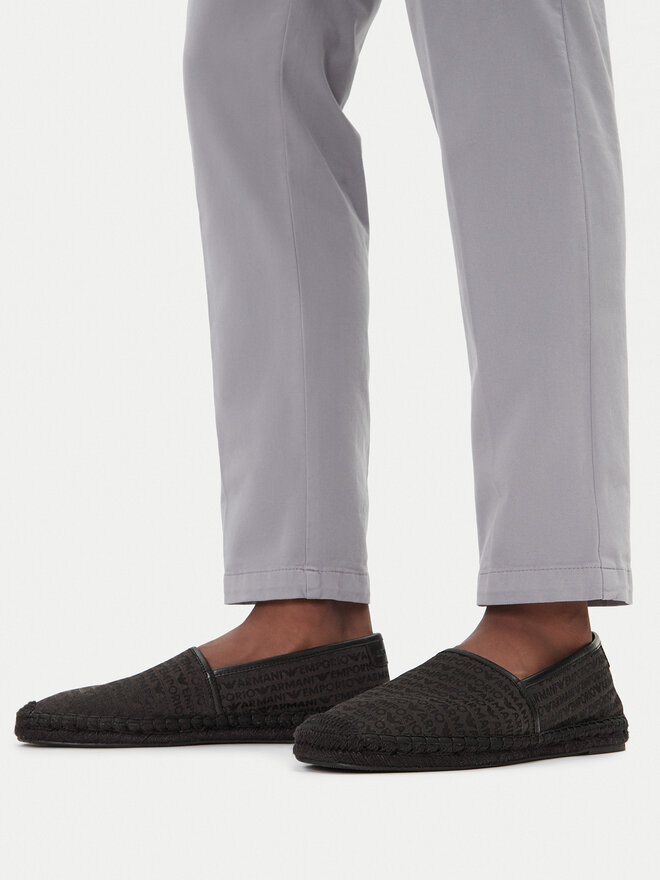 Emporio Armani Еспадрили Emporio Armani X4S030 XR338 K001 Черен
