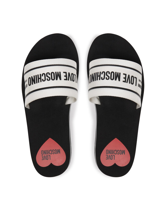 LOVE MOSCHINO Pantoletten LOVE MOSCHINO JA28334G0MIX6100 Weiß