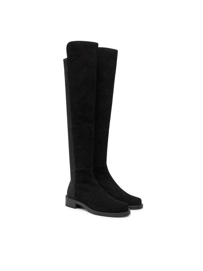 Stuart Weitzman Mušketierky Stuart Weitzman 5050 Bold Boot SG654 Čierna