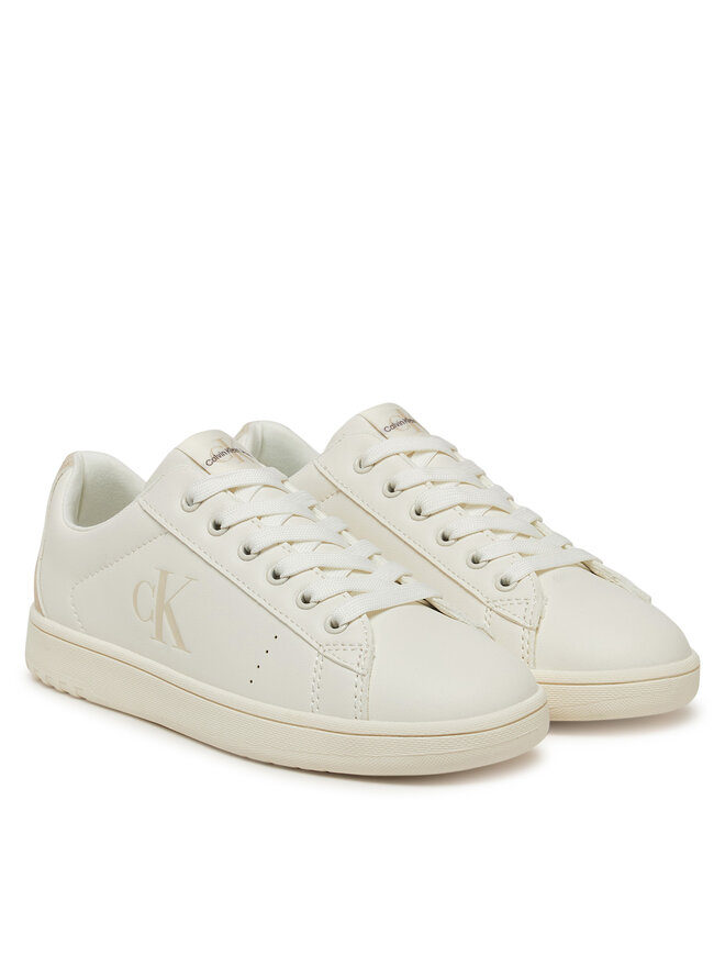 Calvin Klein Jeans Tenisice Calvin Klein Jeans V3X9-82082-1355A472 Écru