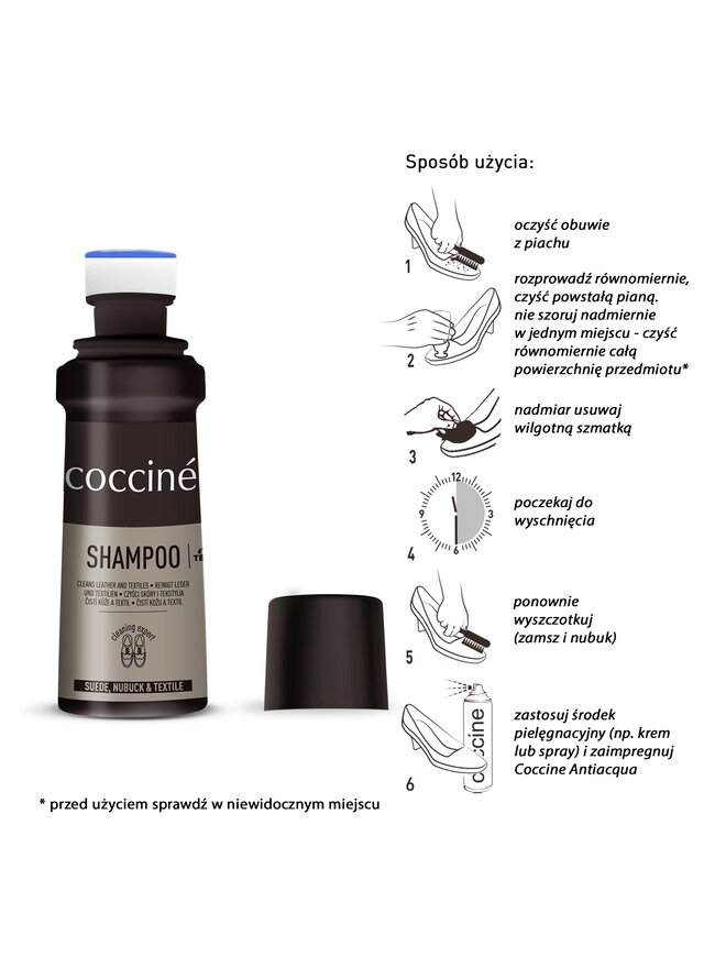 Coccine Cipősampon Coccine Shampoo 55/47/75/Z/v1