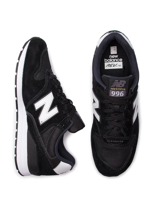 Sneakersy New Balance MRL996PK Czarny eobuwie .pl