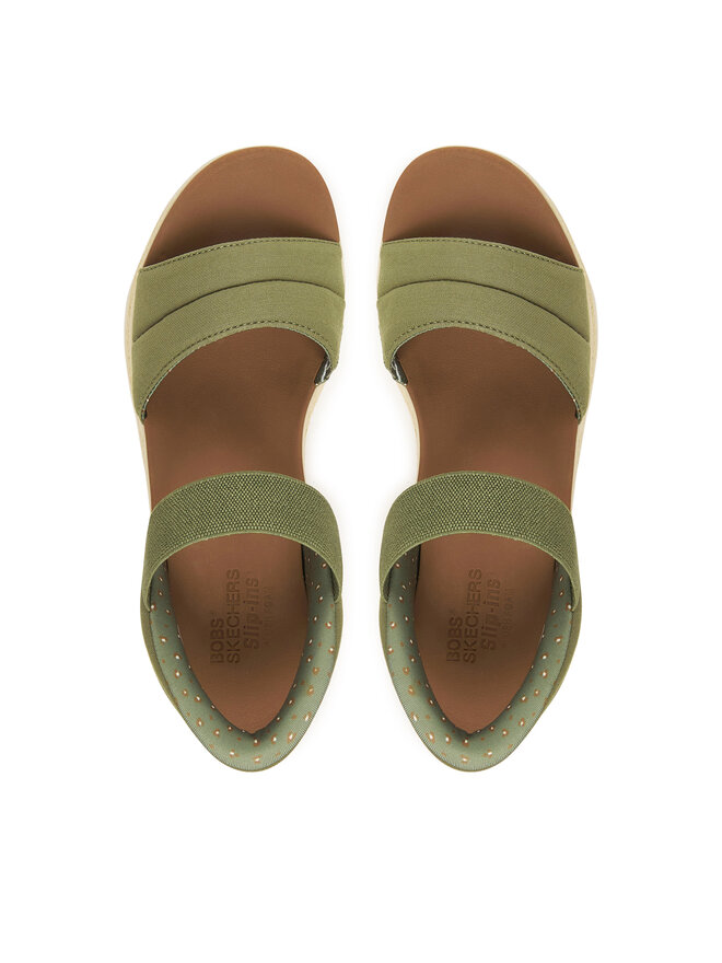 Skechers Босоніжки Skechers BOBS Sun Ray 114413/OLV Зелений