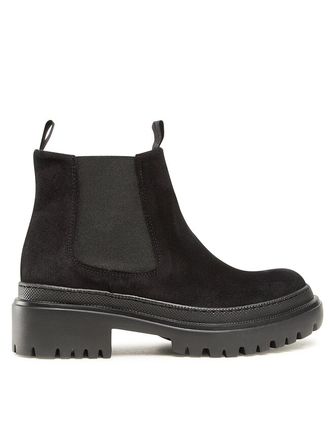 Pollini Μποτάκια με λάστιχο Pollini SA21204G1FTH0000 Μαύρο