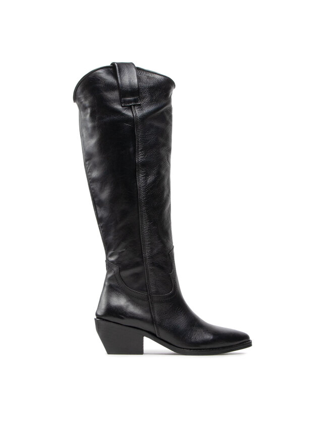 Simple Western csizmák Simple SL-15-02-000093 Fekete