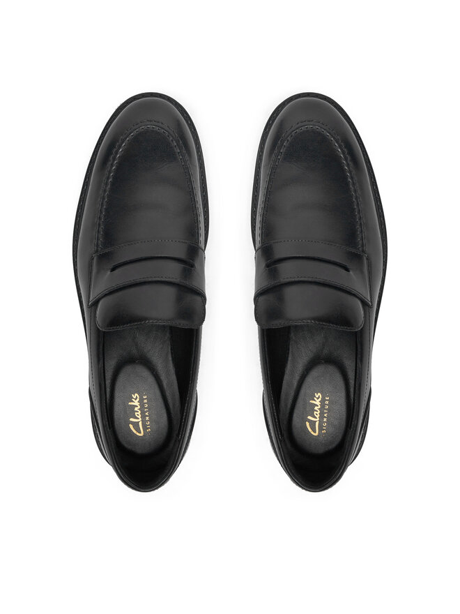 Clarks Мокасини Clarks Aldwin Step 26178429 Чорний