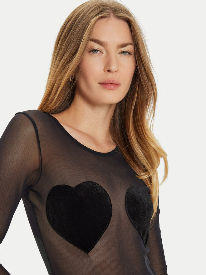 ViCOLO ViCOLO Боді US0018 Чорний Regular Fit