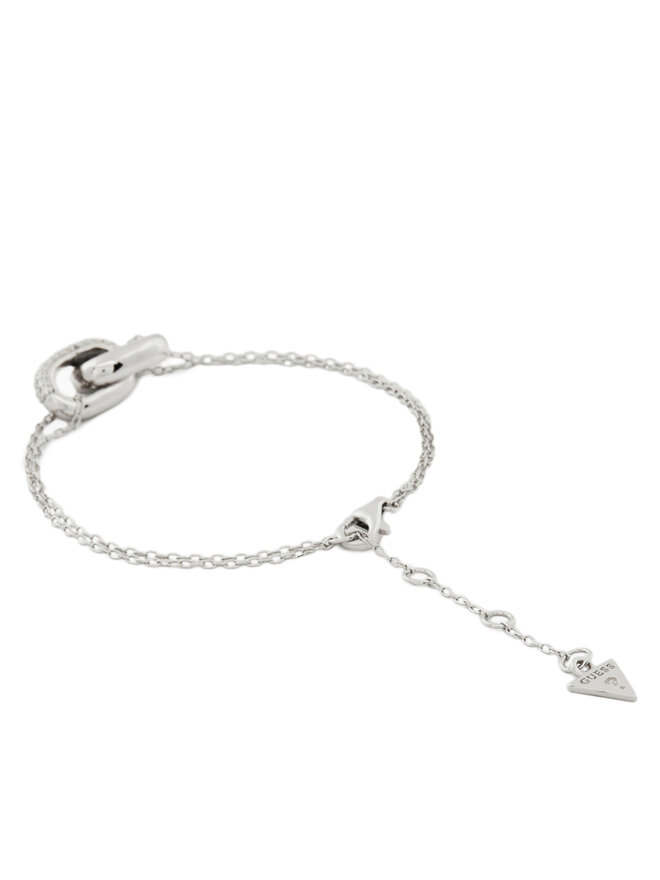 Guess Bransoletka Guess JSBB04 551JW Srebrny