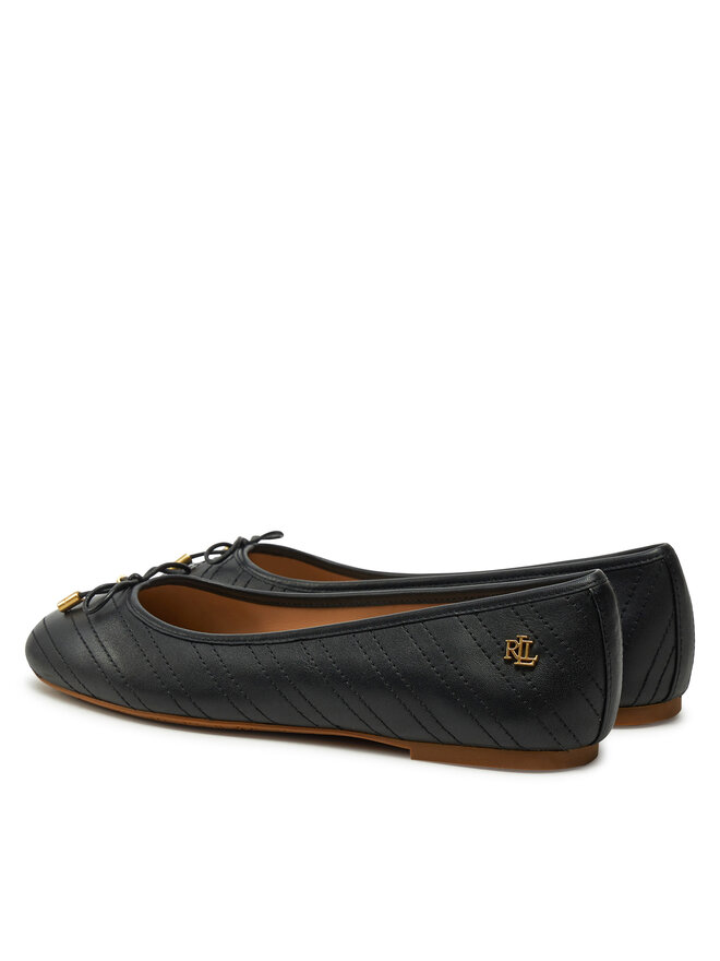 LAUREN RALPH LAUREN Baleríny LAUREN RALPH LAUREN Jayna 802951489001 Čierna
