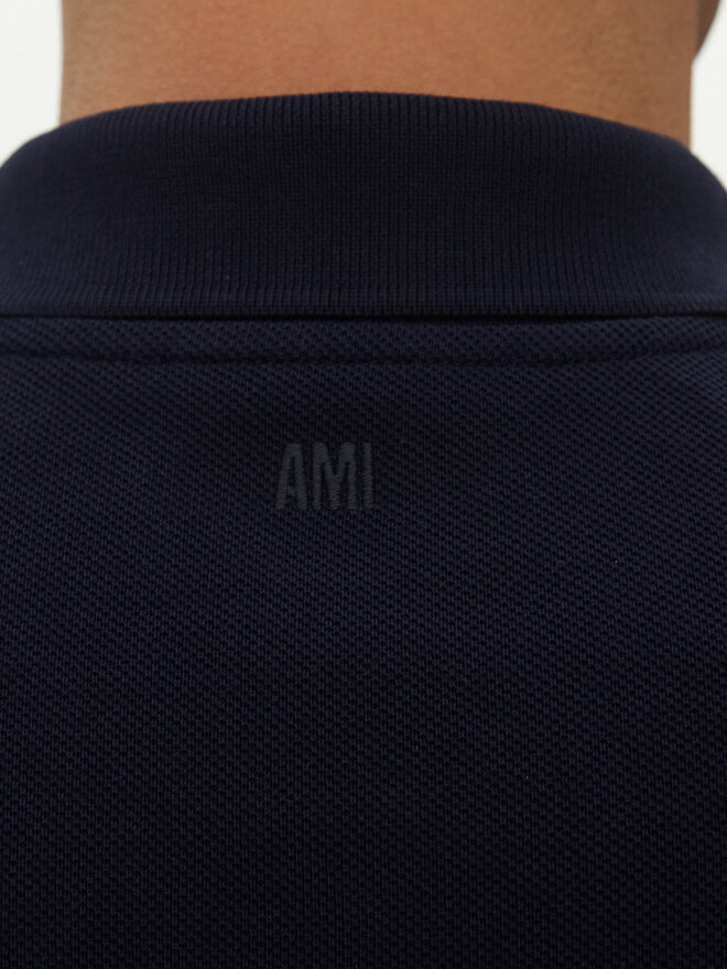 AMI PARIS AMI PARIS Poloshirt BFUPL001.760 Dunkelblau Regular Fit
