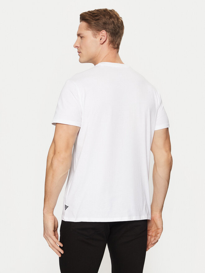 Guess Guess T-Shirt M5RI43 K9RM1 Weiß Regular Fit