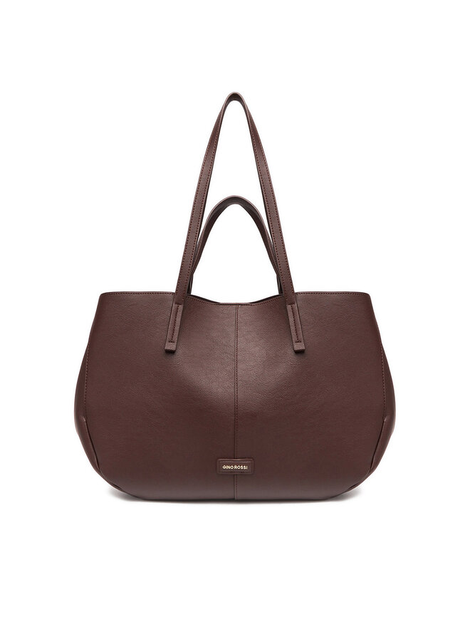 GINO ROSSI Handtasche GINO ROSSI C-HADIJA-KY125 Dunkelbraun