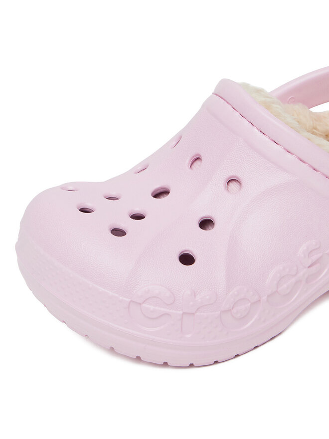 Crocs Шльопанці Crocs C-BAYA LINED CLOG T 207501-79R Рожевий