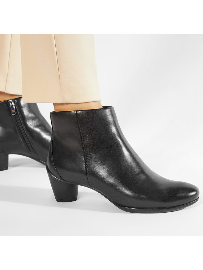 ECCO Botki ECCO Sculptured 45 23048301001 Czarny