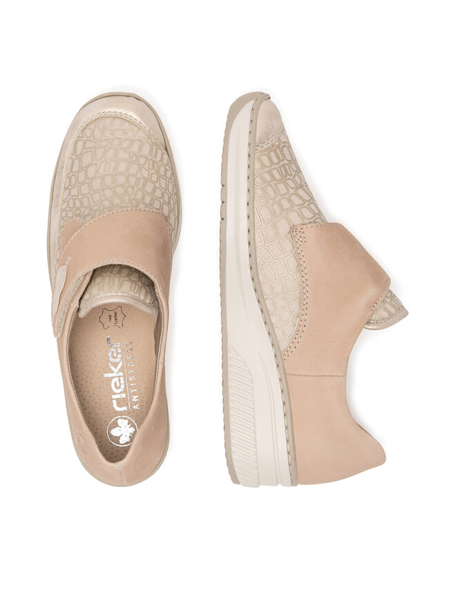 Rieker Halbschuhe Rieker 487C0-60 Beige