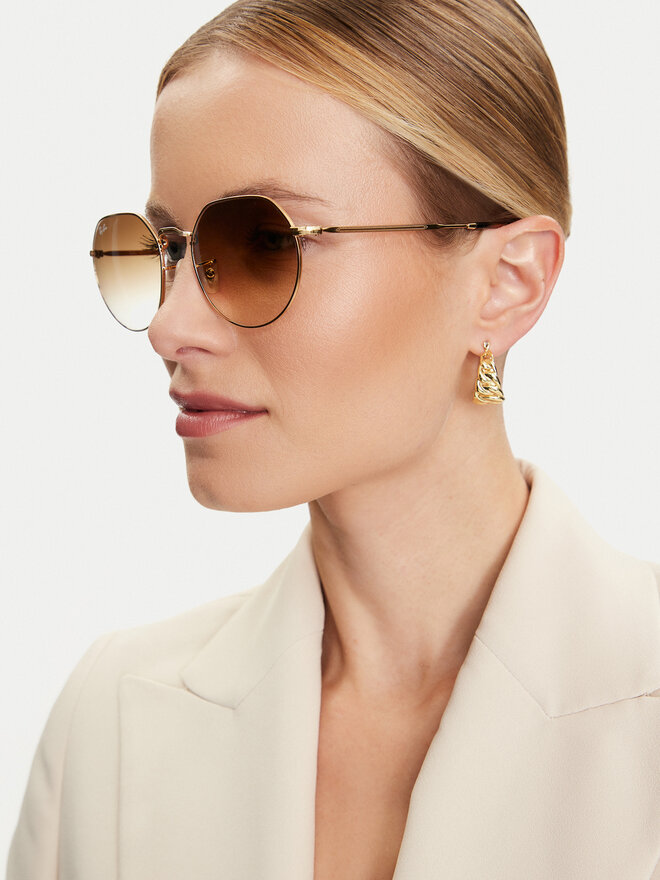 Ray-Ban Okulary przeciwsłoneczne Ray-Ban Jack 0RB3565 001/51 Złoty