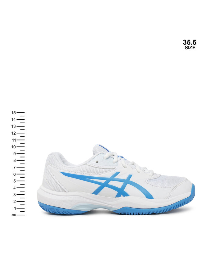 Asics Boty na tenis Asics Gel-Game Gs 1044A083 Bílá