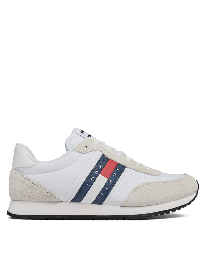 Tommy Jeans Sneakersy Tommy Jeans Tjm Runner Casual Ess EM0EM01351 Biały