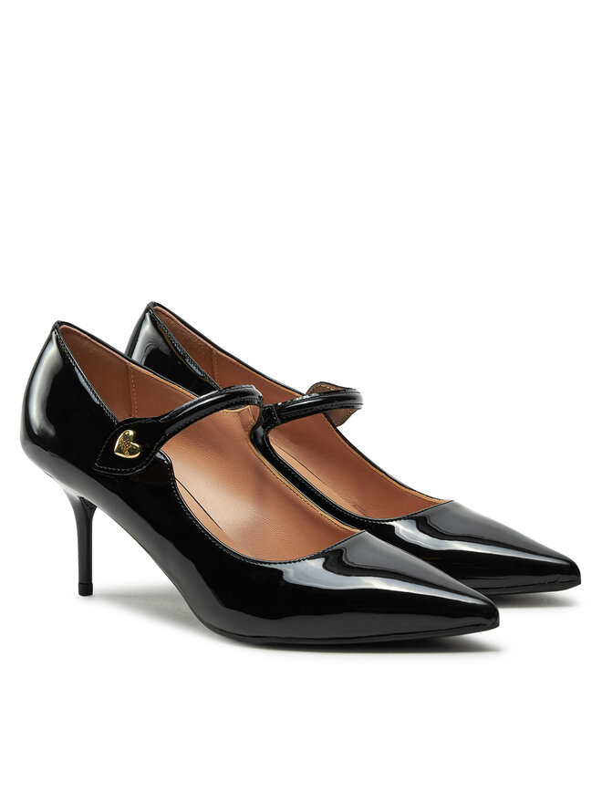 LOVE MOSCHINO Γόβες LOVE MOSCHINO JA10537G0LIH0000 Μαύρο